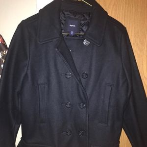 Girls XXL (14/16) Navy Blue GAP Pea Coat